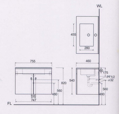 卫生间尺寸卫生间水管安装尺寸楼梯间尺寸_点力